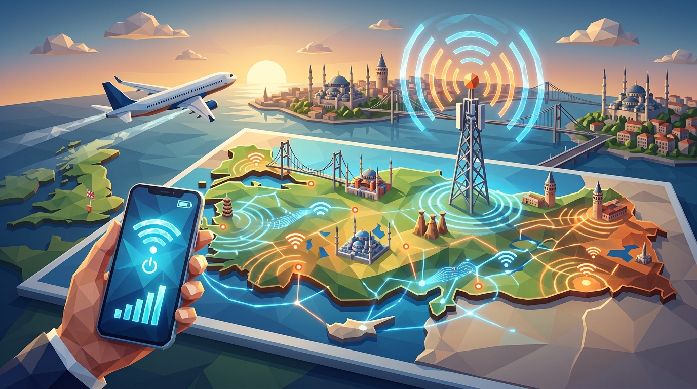 5G in Turkey 2026: Coverage Map, Speeds & Best eSIMs for UK Travellers